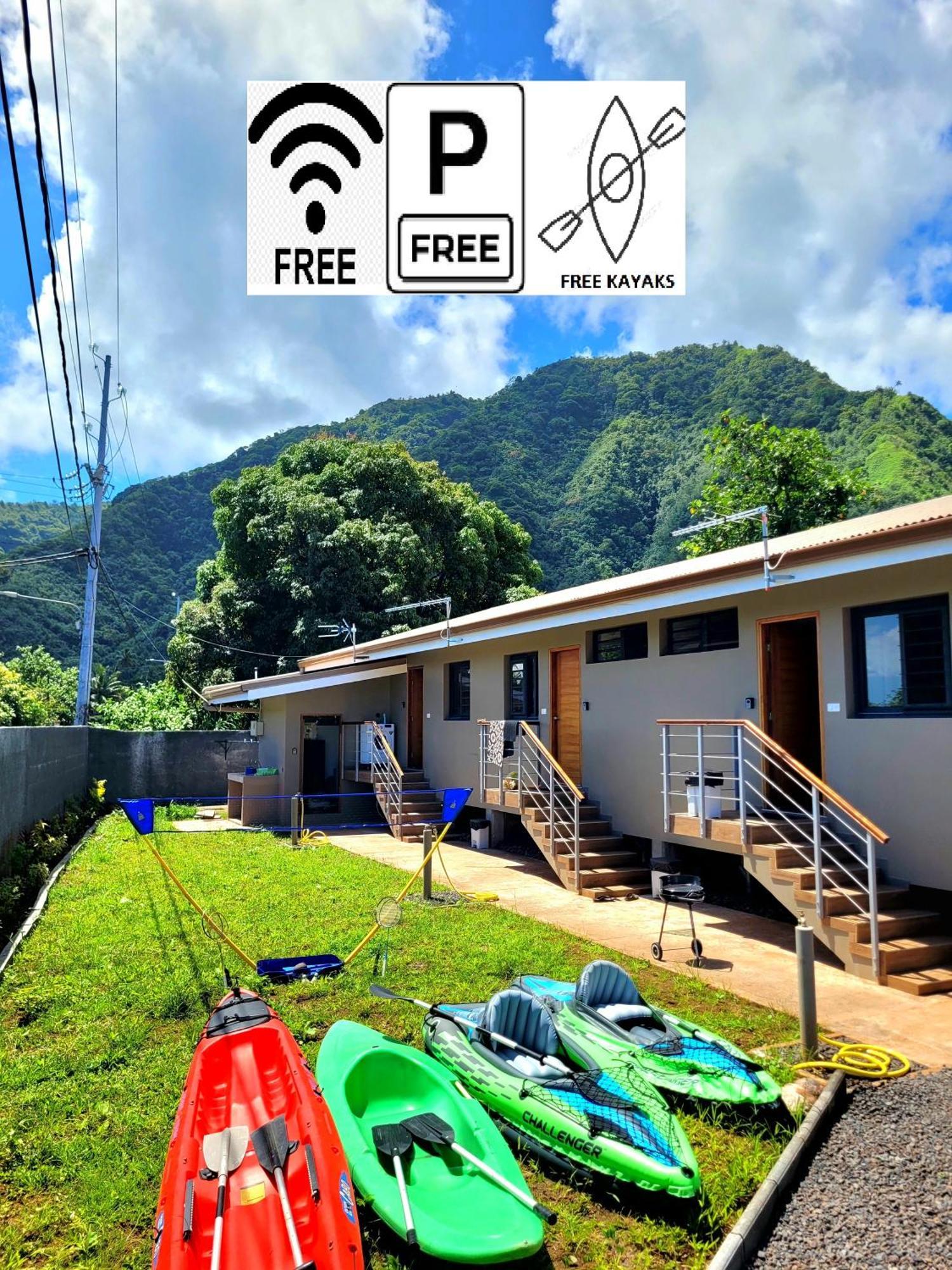 Teahupo'O Lodge, Fare Raepu'U, L'Aventure Du Bout De L'Ile En Famille Ou Entre Amis Teahupoo Eksteriør billede