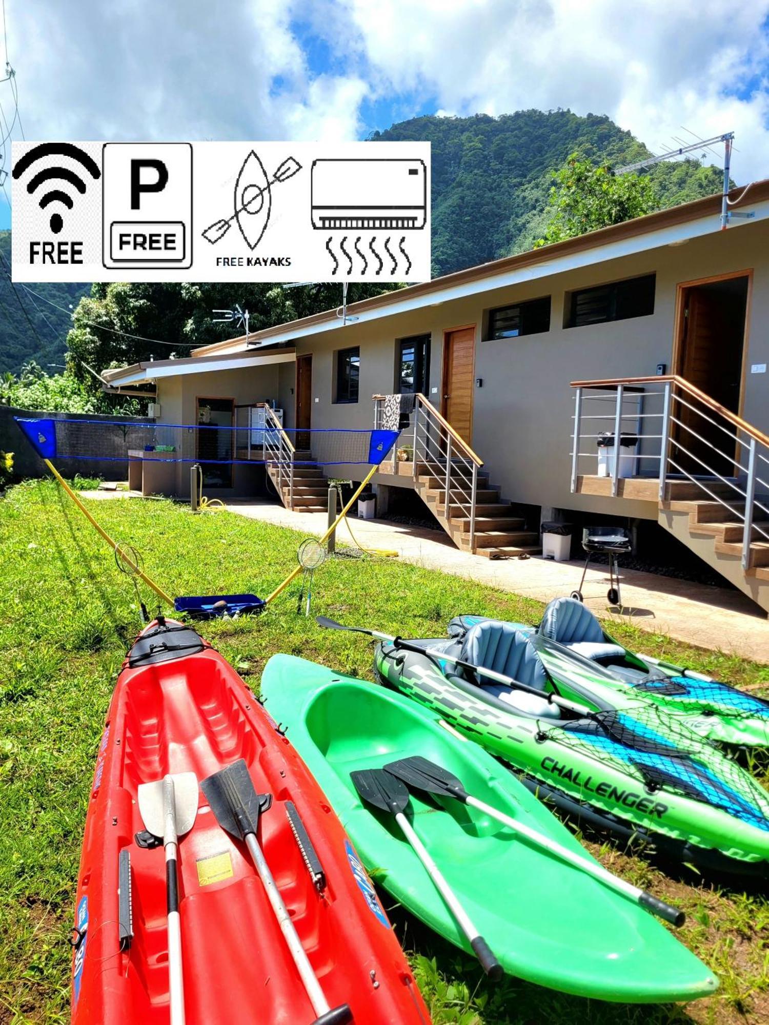 Teahupo'O Lodge, Fare Raepu'U, L'Aventure Du Bout De L'Ile En Famille Ou Entre Amis Teahupoo Eksteriør billede